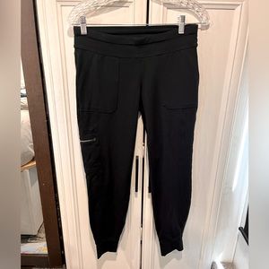 Athleta Black Metro Travel Commute Jogger | size XSP